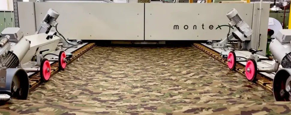 Ennoblement of a camouflage fabric at Cilander